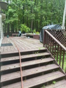 Deck Stairs Before