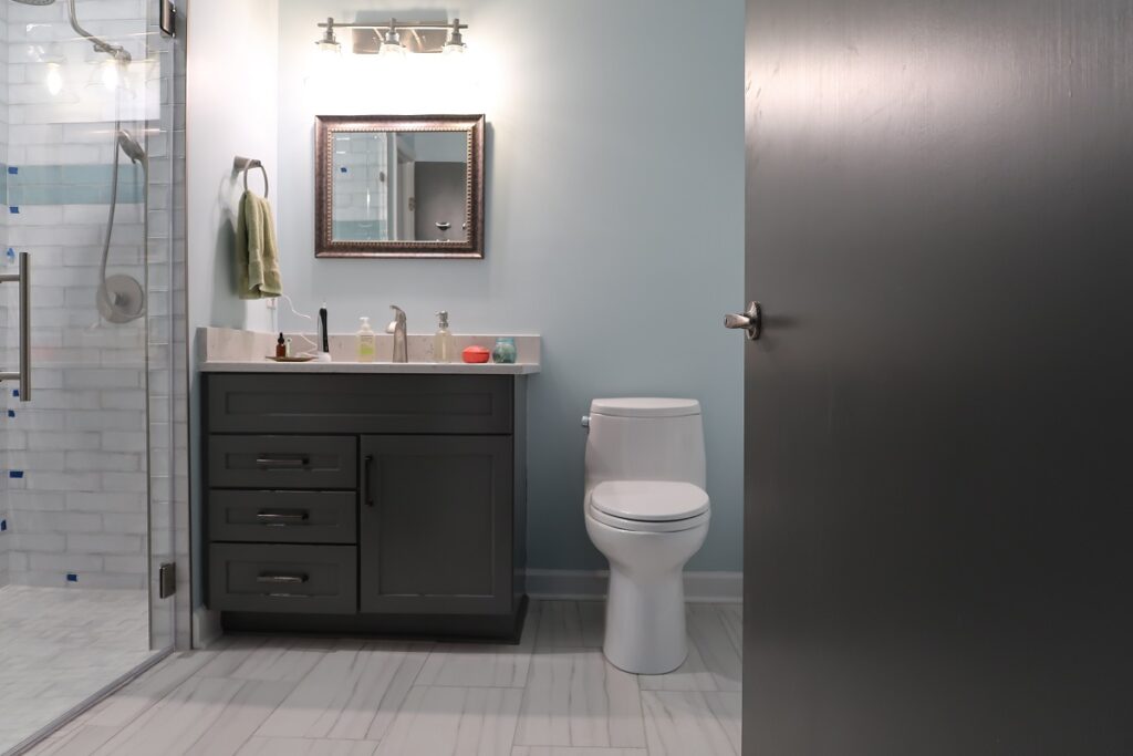 Durham bathroom remodel