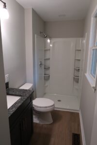 Additional Corner Storage in Shower